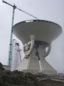 Телескоп LMT 9 ноября 2006 года (фото с официального сайта LMT)